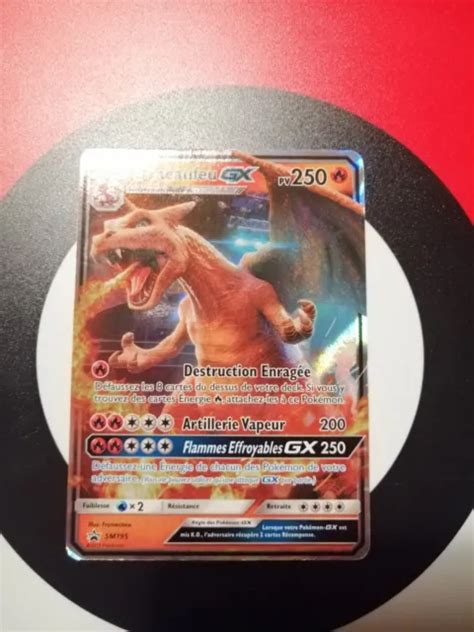 CARTE POKÉMON DRACAUFEU GX SM195 Promo Soleil Lune Française FR