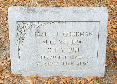 Hazel Player Goodman 1896 1971 Homenaje De Find A Grave