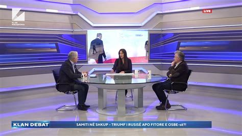 Klan Debat Samiti në Shkup Triumf i Rusisë apo fitore e OSBE së