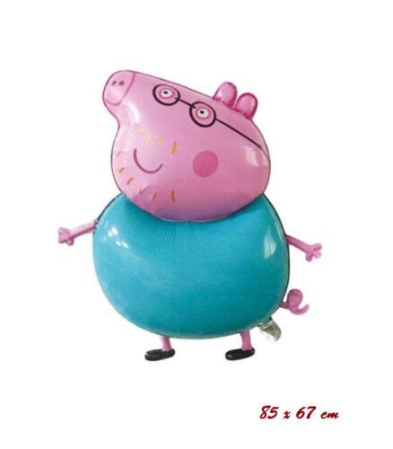 Peppa Wutz Folienballon Peppa Pig Ballons Zahl 1 2 3 4 5 6 Mädchen