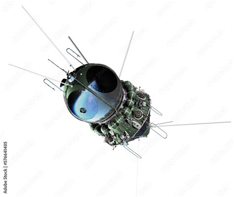 Spaceship Vostok Isolated Png Format With Transparency Background