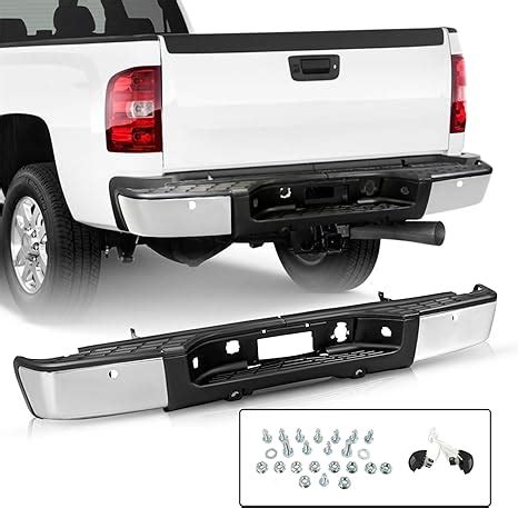 Amazon JSBOYAT Rear Step Bumper Fit For 2007 2013 Chevy Silverado