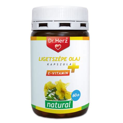 DR Herz Ligetszépe olaj E vitamin kapszula 60db Netmedical hu