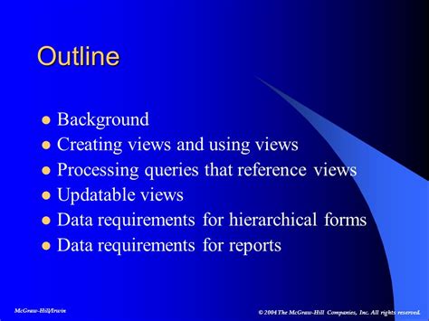 Chapter Application Development With Views Mcgraw Hill Irwin