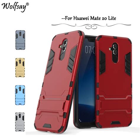 For Huawei Mate Lite Case Shockproof Robot Rubber Hard Pc Phone Case