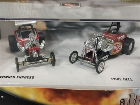 Hot Wheels Fuel Altereds Vintage Drag Pure Hell Winged Express 1st