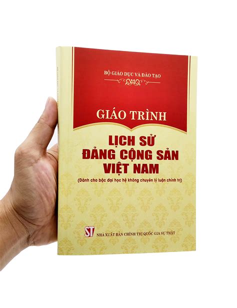 Sách Giáo Trình Lịch Sử Đảng Cộng Sản Việt Nam Dành Cho Bậc Đại