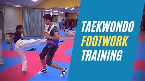 Taekwondo Footwork Training Stepping At Ahmed Tkd Academy Week 31