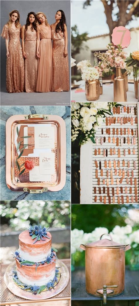 50 Amazing Vintage Bronze And Copper Wedding Color Ideas