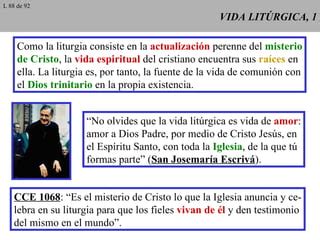 Liturgia 10 Vida Liturgica PPT Descarga Gratuita