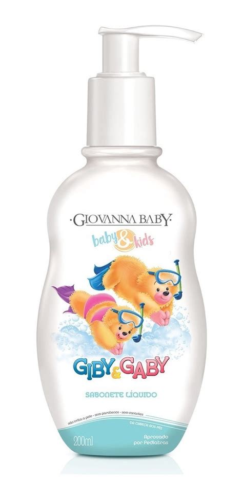 Giovanna Baby Sabonete L Quido Giby Beb Infantil Parcelamento Sem Juros