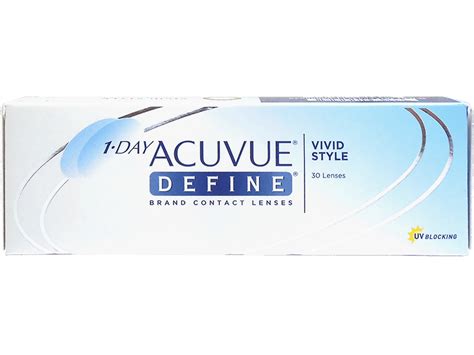 1 Day Acuvue Define Vivid Style Cheap Contact Lenses And Great Service Quicklens