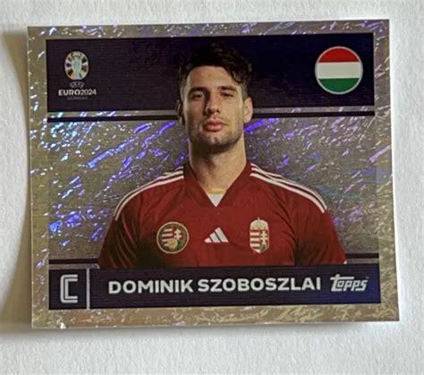 TOPPS EURO EM 2024 STICKER Dominik Szoboszlai HUN 2 CAPTAIN EUR 1 00