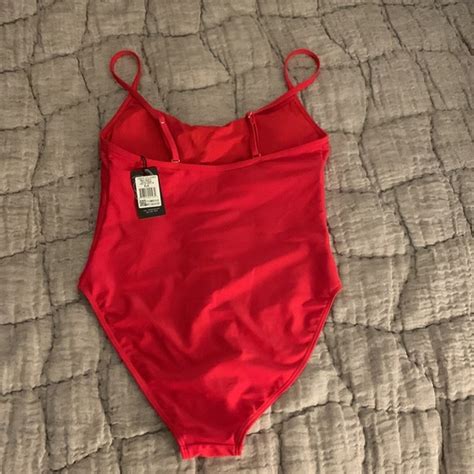 Swim One Piece Red Bathing Suit Poshmark