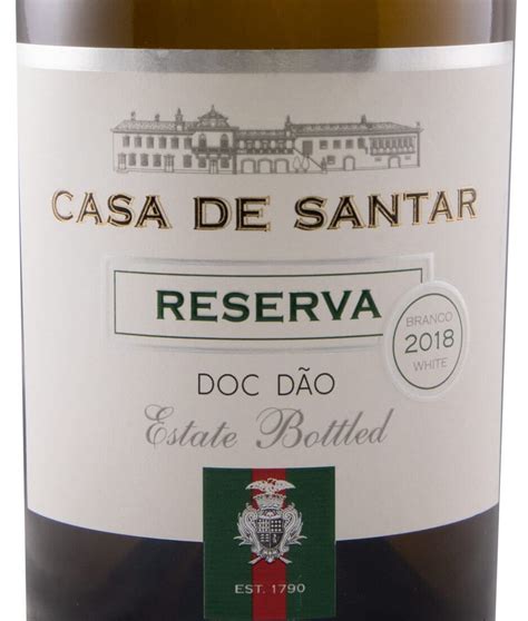 2018 Casa De Santar Reserva Branco