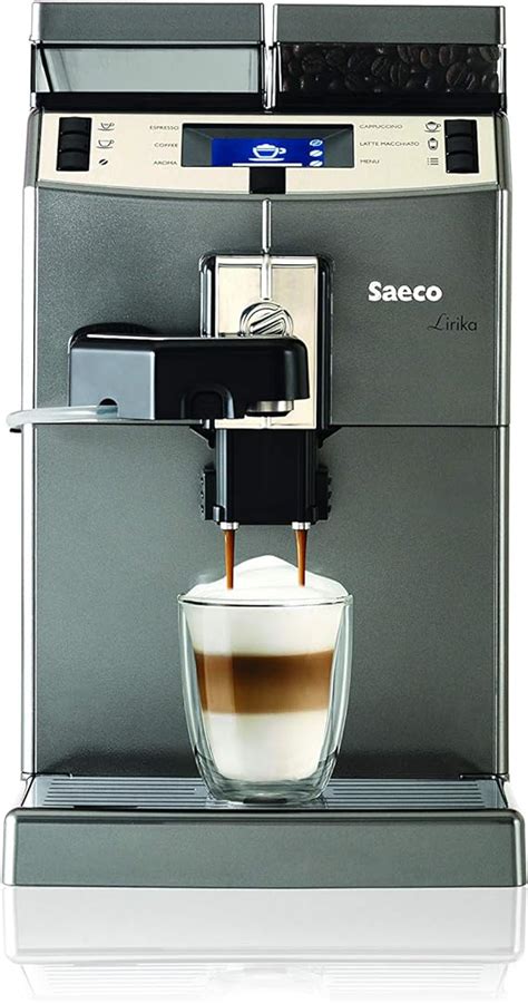 Cafeteira Automática Lirika OTC Prata 220v Saeco Máquina de café