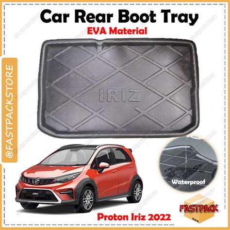 For Proton Iriz Active Eva Copolymer Eva Boot Tray Luggage Cargo