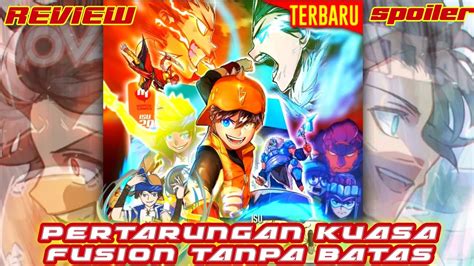 Komik Boboiboy Galaxy Musim 2 Isu20 Blaze Nova Vs Ice Blizzard Fusion