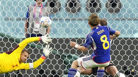 Japan-Germany World Cup match: Late goals by Doan and Asano give Japan the upset : NPR