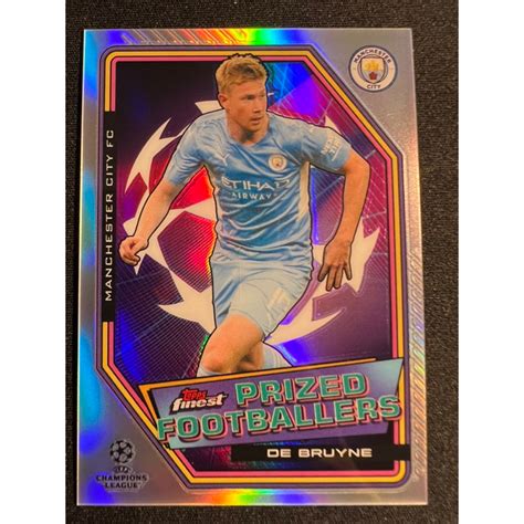 Topps Finest Uefa Champions League Prized Footballers Kevin