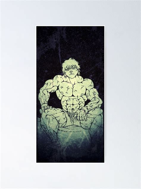 Baki The Grappler Baki Hanma Poster For Sale By Johnnyrhi Redbubble