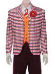 Joker Arthur Fleck Checkered Blazer With Vest Celebrity Jackets