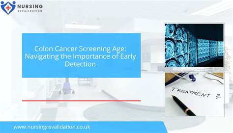 Colon Cancer Screening Age Navigating The Importance Of Early Detection