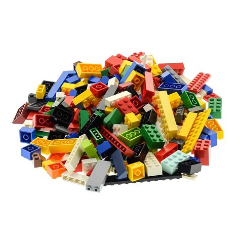 200 Lego System Basic Bau Classic Steine Kiloware Farbe zufällig bunt