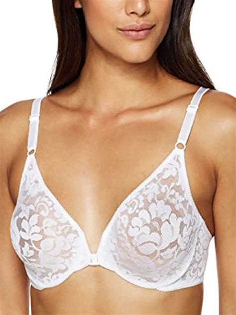 Everyday Bras Warners Vintage Lace Front Close Lace Bra Ca