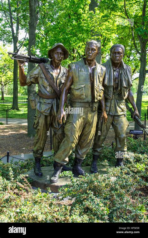 The Three Soldiers statue in Washington, D.C Stock Photo - Alamy