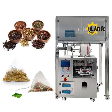 Automatic Nylon Dip Tea Bag Packaging Machine Pyramids Tea Bag Packing