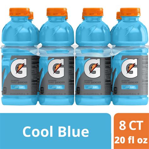 Giant Instant Delivery Gatorade Thirst Quencher Cool Blue Sports Drink