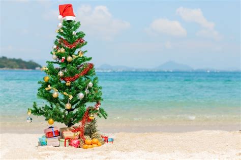 Bộ sưu tập Beach background Christmas Đầy phong cách và tươi sáng