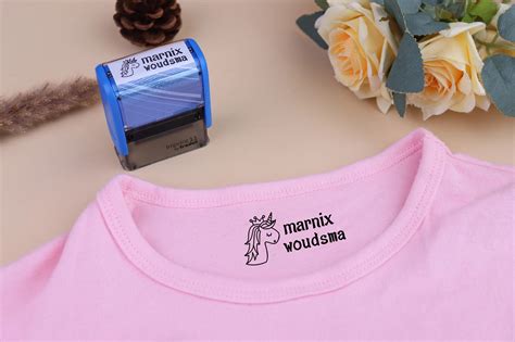 Custom Clothing Stamp Marking Your Clothes Unique