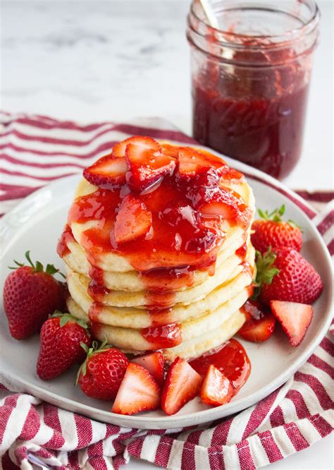 Strawberry Pancake Syrup - Coco and Ash