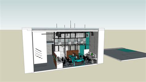 Small Office Interior 3d Warehouse