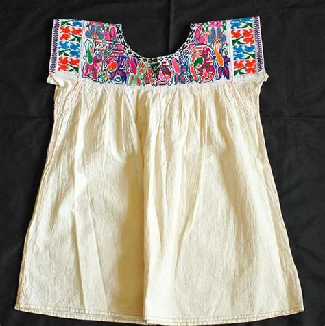 Zapotec Blouse Oaxaca Mexico Mexican Dresses Traditional Outfits