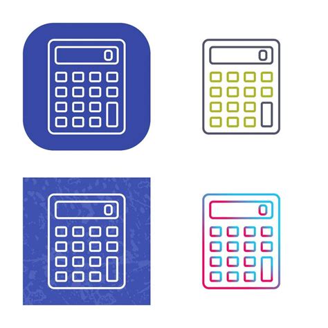 Calculator Vector Icon 29953571 Vector Art At Vecteezy