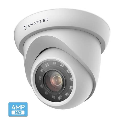 Amcrest UltraHD 4MP Outdoor HDCVI Analog Camera Dome Security Camera ...