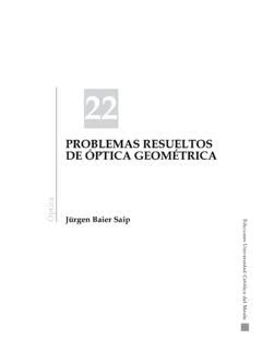 PROBLEMAS RESUELTOS DE ÓPTICA GEOMÉTRICA problemas resueltos de 211