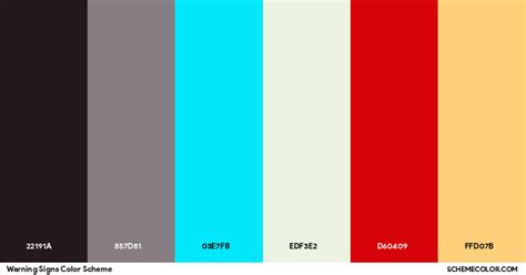 Warning Color Code