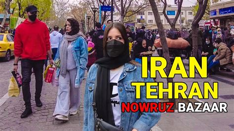 Iran Walking 1 Week Before Nowruz 1401 On Grand Bazaar Tehran 2022 تهران بازار Youtube