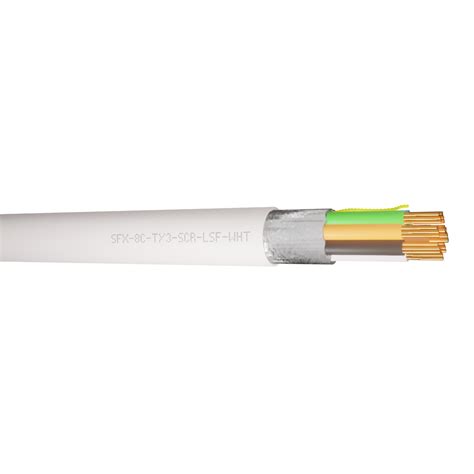 Securi Flex Sfx C Ty Scr Lsf Wht Cable M Core Tcca Type