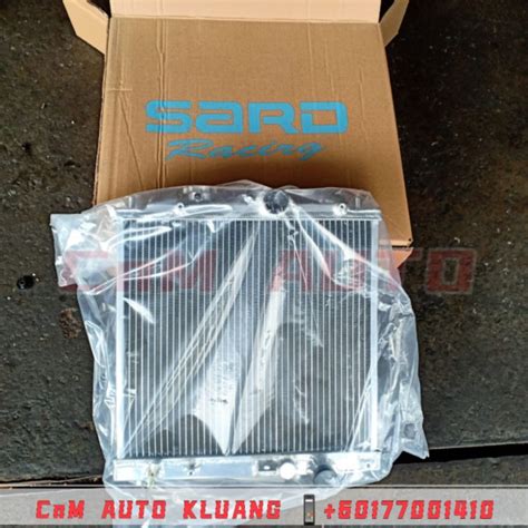 SARD Aluminium 2 3 Layer Radiator EVO 123 Proton Wira Satria Putra