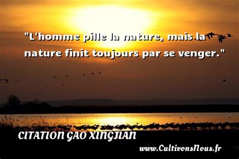 L Homme Pille La Nature Mais La Nature Finit Toujours Par Se Venger