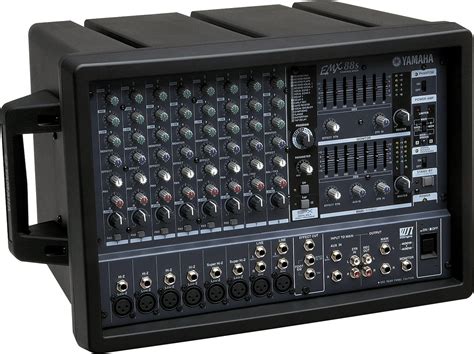 Yamaha Emx88s 8 Channel Powered Mixer Zzounds