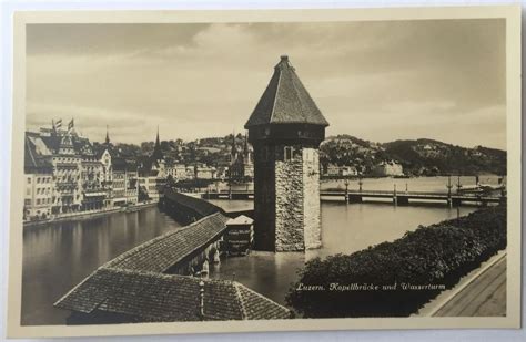 Luzern Kapellbr Cke Und Wasserturm Kaufen Auf Ricardo