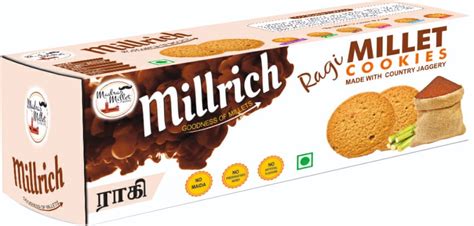 Millet Cookies Ragi 100g Ruvi Sri Pure Natural