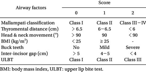 Airway Score