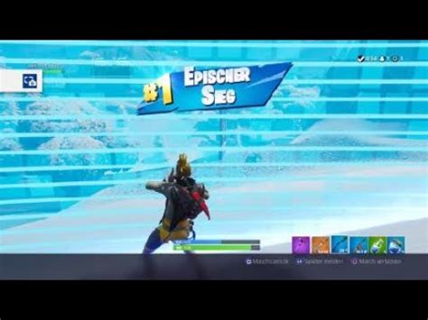 Fortnite Runden Epischer Win Youtube